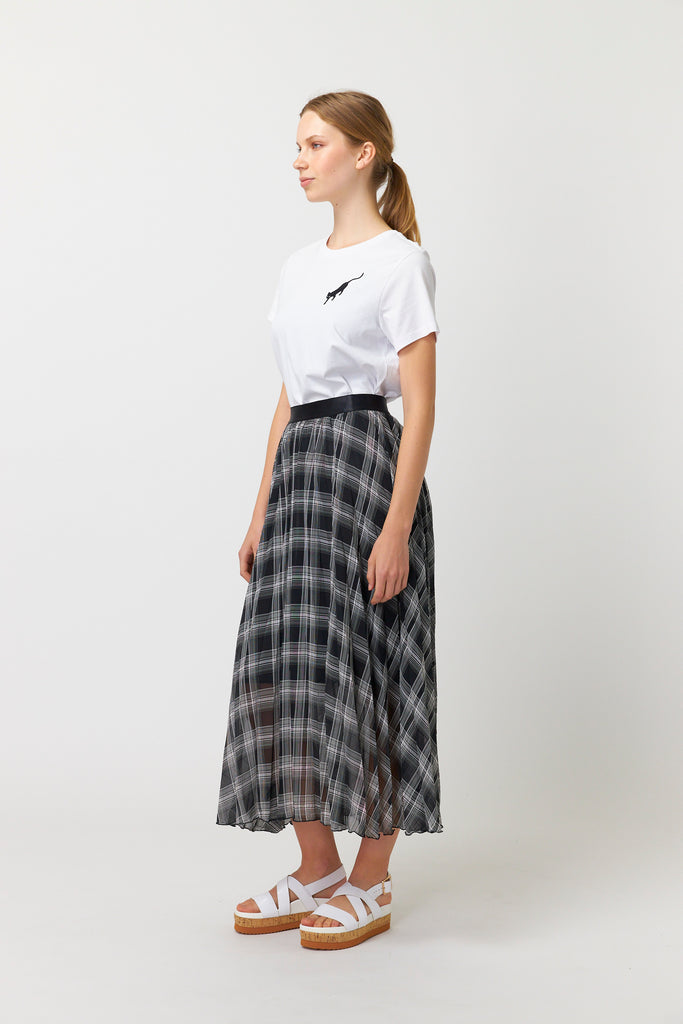 Checkered 2024 skirt nz