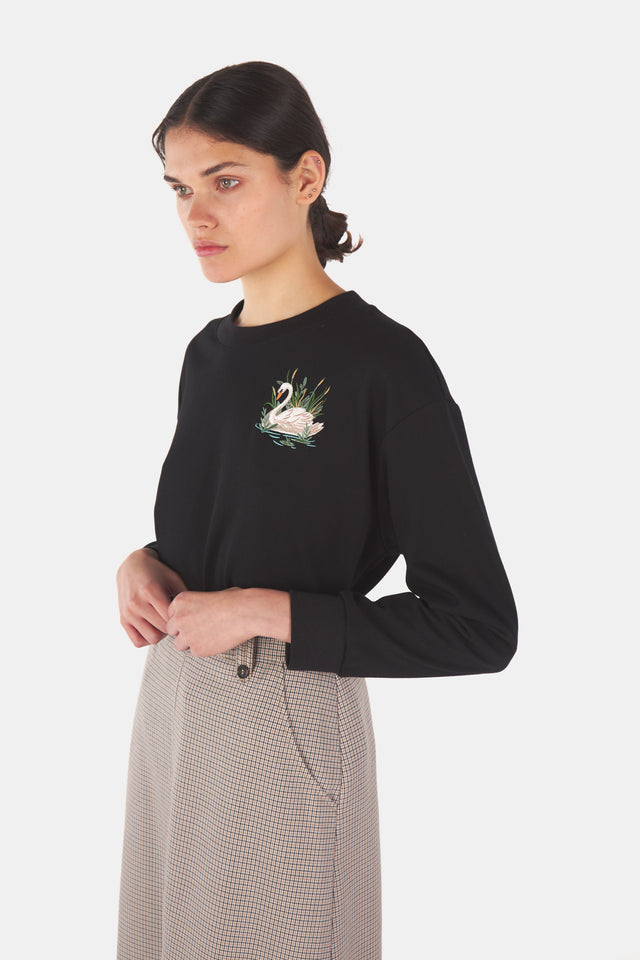 Swan Sweatshirt