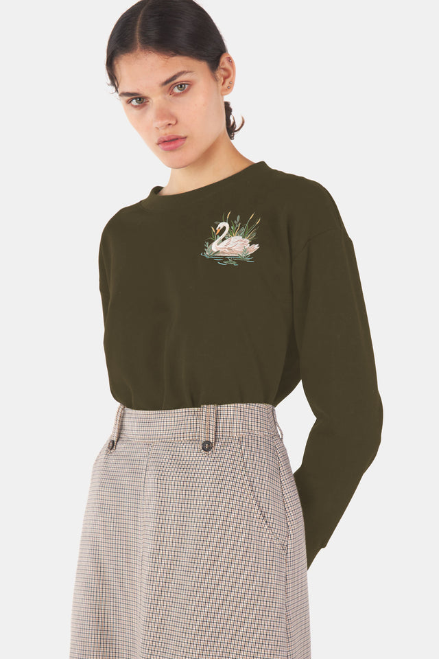 Swan Sweatshirt