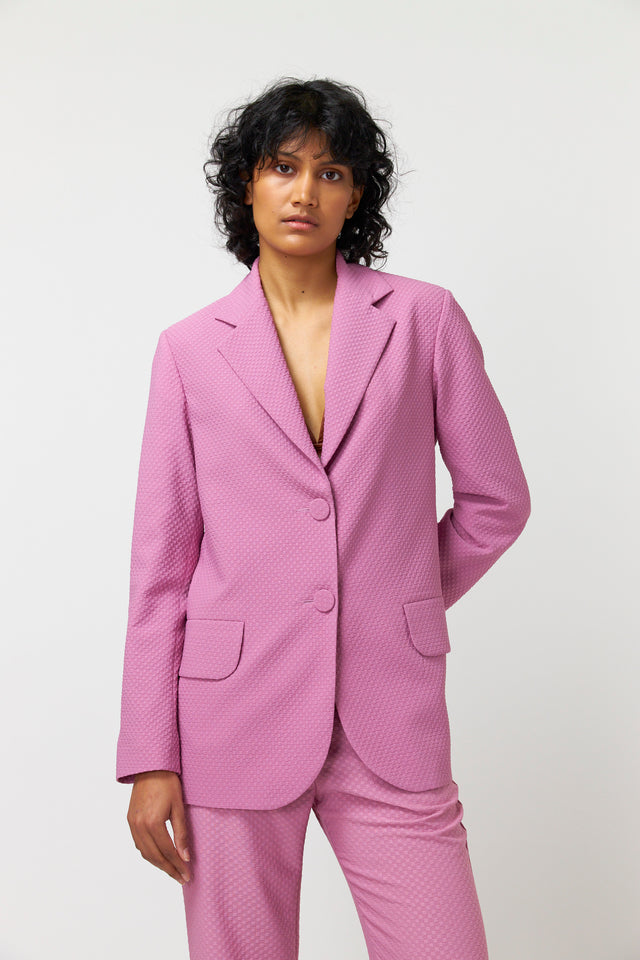 Mauve blazer hot sale