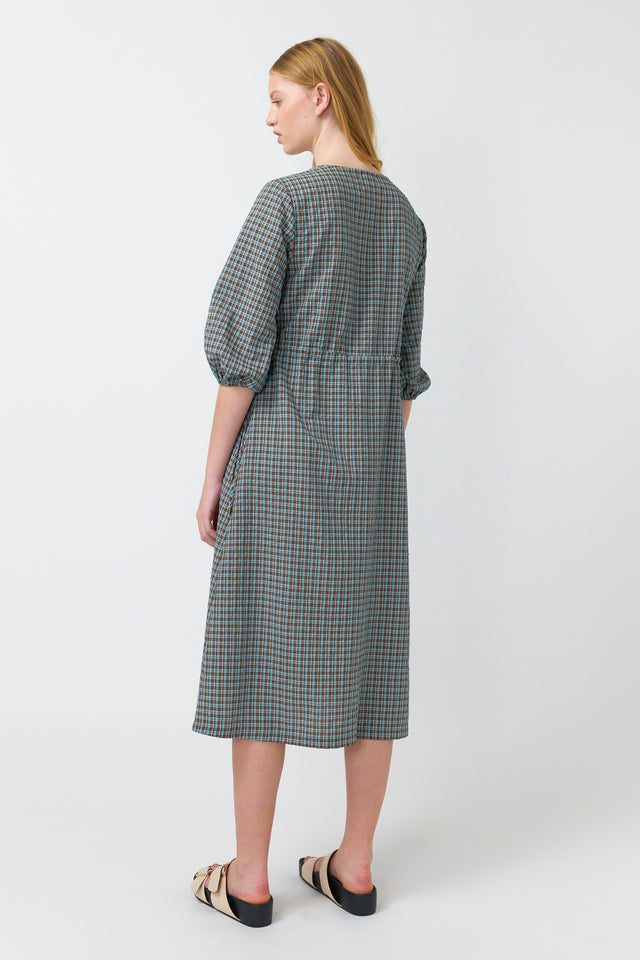 Checked dress