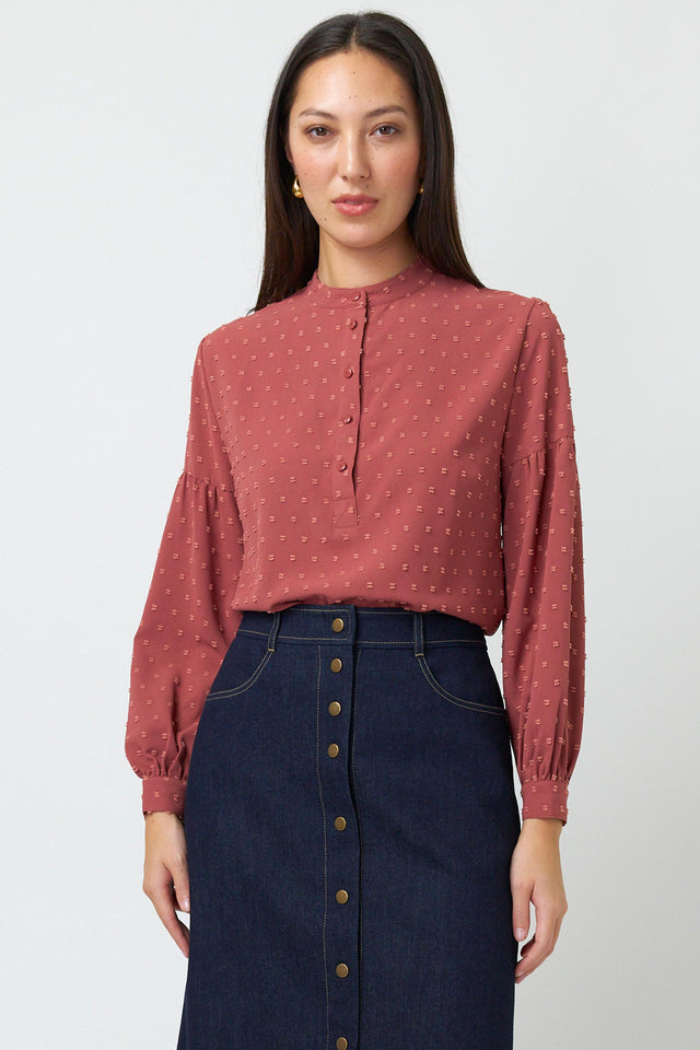 Dotty blouse