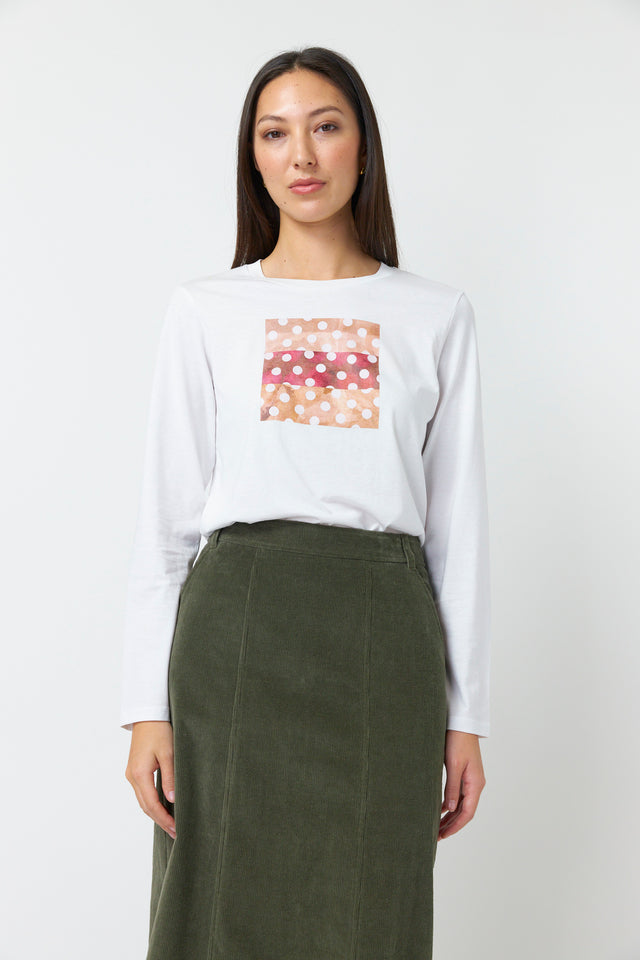 Dotty long sleeve t-shirt