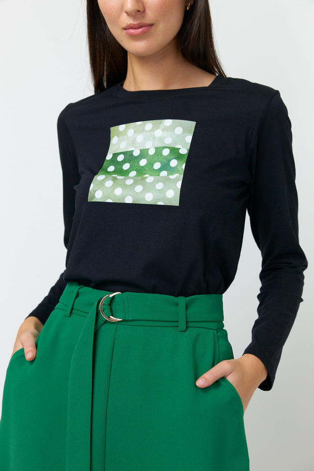 Dotty long sleeve t-shirt