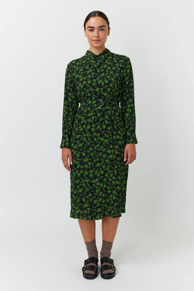 Gardenia shirt dress