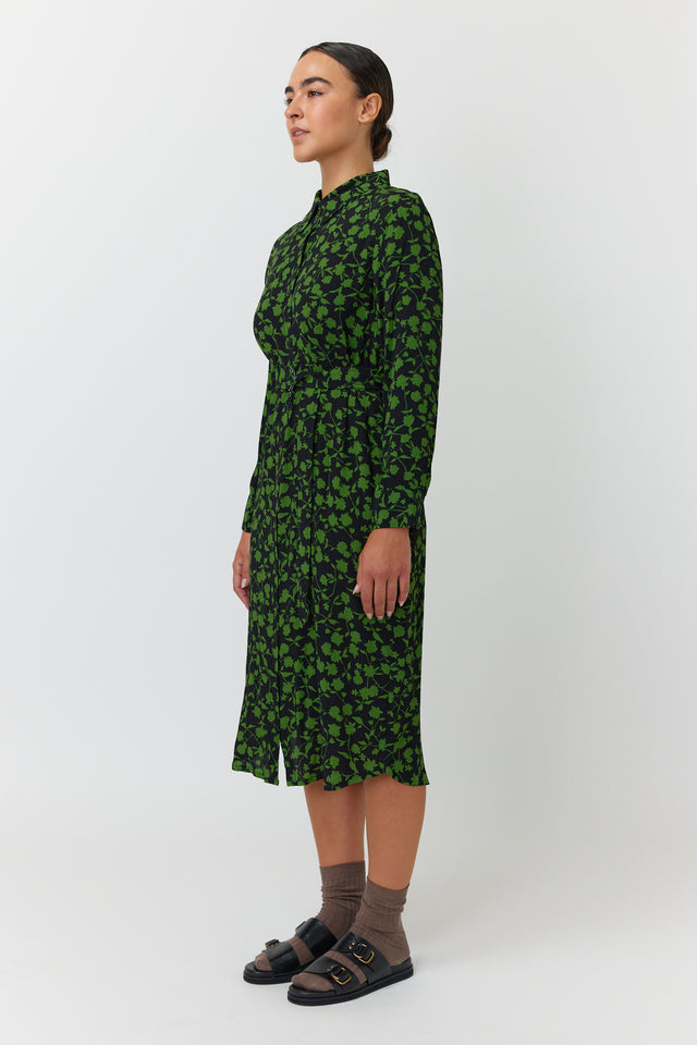 Gardenia shirt dress