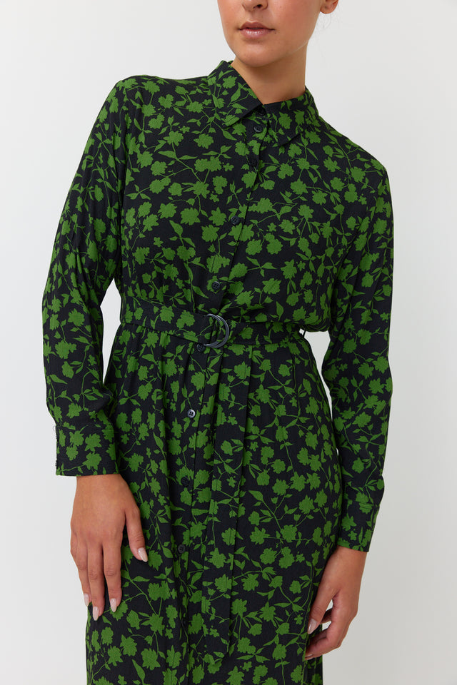 Gardenia shirt dress