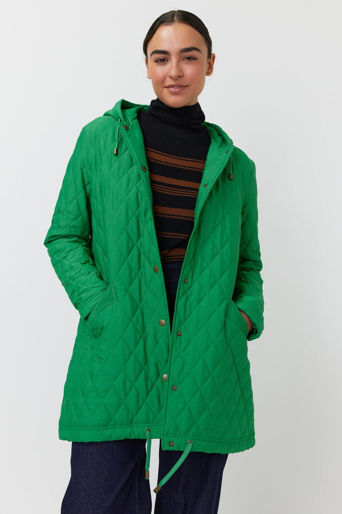 Quilted parka