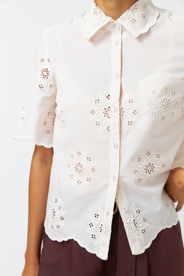 Broderie shirt