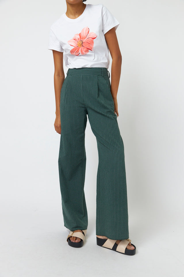 Summer stripe trouser