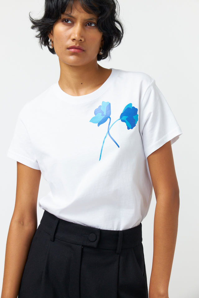 Winter rose t-shirt