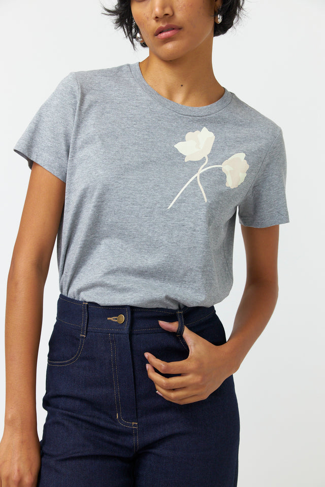 Winter rose t-shirt