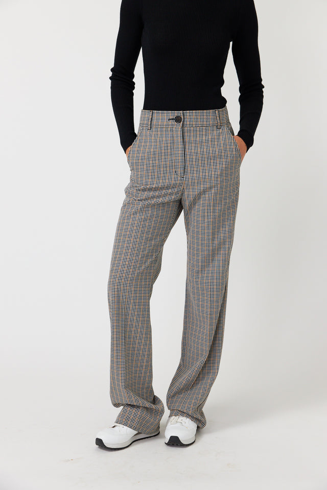 Checked trouser